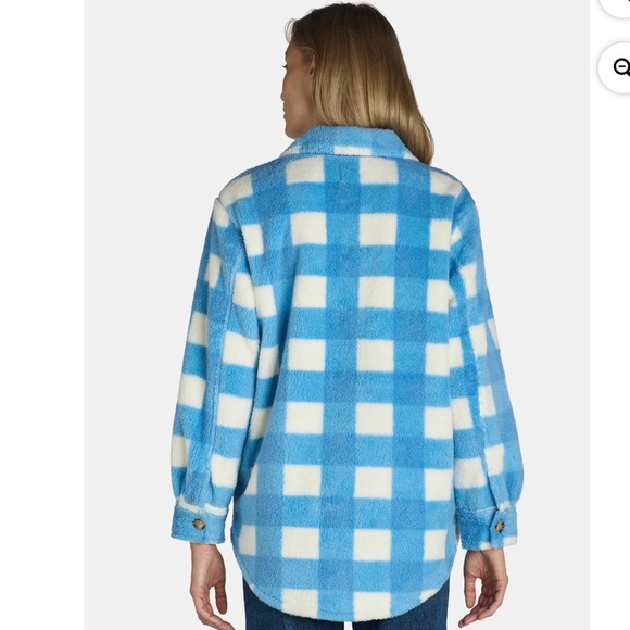 🆕 Time and Tru Women’s Faux Shearling Shacket XXL - Picture 2 of 14